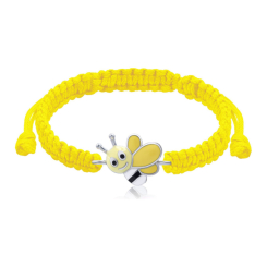 Ювелірні прикраси - Браслет UMa and UMi Весела бджілка жовтий (5297771760638)
