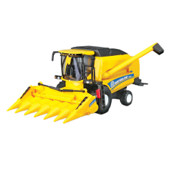 Транспорт и спецтехника - Зерноуборочный комбайн Bburago New Holland TC5 90 (18-31722) Транспорт и спецтехника - Зерноуборочный комбайн Bburago New Holland TC5 90 (18-31722)