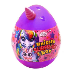 М'які тварини - Набір-сюрприз Danko toys Unicorn Surprise box фіолетовий (USB-01-01U(V))