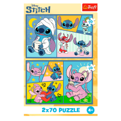 Пазлы - Пазлы Trefl Lilo and Stitch Со Стичом не скучно 2 в 1 (34444) Пазлы - Пазлы Trefl Lilo and Stitch Со Стичом не скучно 2 в 1 (34444)