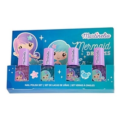 Косметика и прически - Набор Martinelia Русалочка лак для ногтей 4 шт (30401)