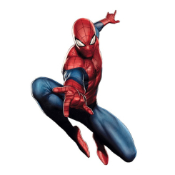 Скретч-карти і постери - Інтер'єрна наклейка ABYstyle Marvel Людина-Павук (ABYDCO438)