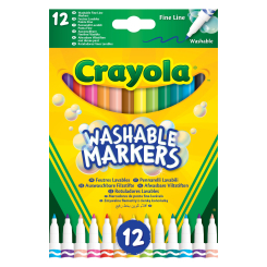 Канцтовары - Набор фломастеров Crayola Washable 12 шт (58-6671)