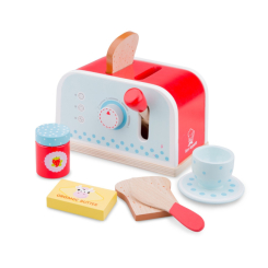 Детские кухни и бытовая техника - Игровой набор New classic toys Тостер красный (10701)
