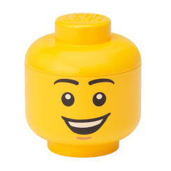 Бокси для іграшок - Бокс-голова LEGO Lifestyle Happy boy mini (40330802)