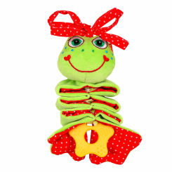 Підвіски, мобілі - Підвіска Macik Жабка з прорізувачем (МС 110305-02)