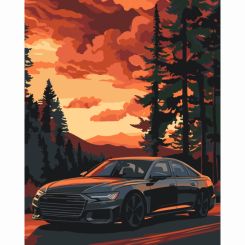 Товары для рисования - Картина по номерам Art Craft Комфортная поездка 40 х 50 см (12513-AC)