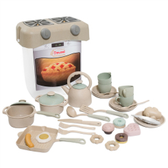 Дитячі кухні та побутова техніка - Ігровий набір Doloni Кухня рожева (01480/02eco)