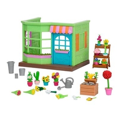 Аксесуари для фігурок - Ігровий набір Li'l Woodzeez Квітковий магазин маленький (6164Z)