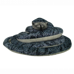 Мягкие животные - Мягкая игрушка Hansa Змея с детенышем серая 65 см (4806021942000)