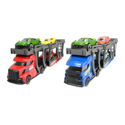 Транспорт і спецтехніка - Набір машинок Dickie Toys Автотранспортер із 3 автомобілями(3745008)