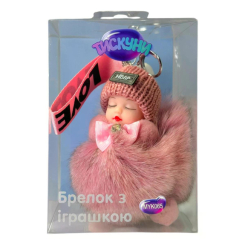 Брелоки - Брелок с игрушкой Тискуни 14 см (MYK065)