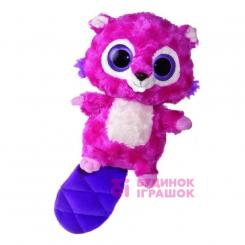 Персонажи мультфильмов - Мягкая игрушка Бобер Yoohoo & Friends фиолетовый 20 см (91039В)