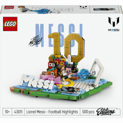Конструктори LEGO - Конструктор LEGO Editions Lionel Messi​ – Soccer Highlights (43011)