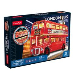 3D-пазли - Тривимірний пазл Cubic Fun Лондонський автобус LED (L538h)