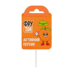 Сладости - Натуральные леденцы ФруТим Персик 10 г (4820200260518) Сладости - Натуральные леденцы ФруТим Персик 10 г (4820200260518)