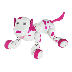 Роботи - Іграшка-робот Happy Cow Собака на радіокеруванні біло-рожева (HC-777-338p)
