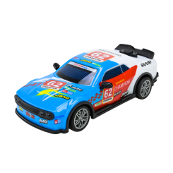 Радіокеровані моделі - Автомодель Країна Іграшок на радіокеруванні блакитна з червоним та білим (998-7/1)