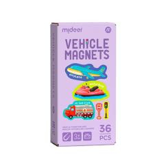 Розвивальні іграшки - Набір магнітів Mideer Транспорт (MD2200)