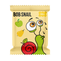 Сладости - Натуральные конфеты Bob Snail Яблочно-грушевые (4820219344353)