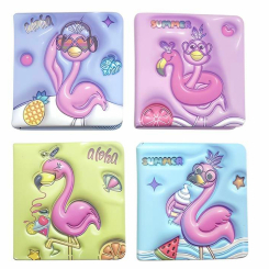 Канцтовары - Блокнот Malevaro 3D Фламинго в ассортименте (763227ML)