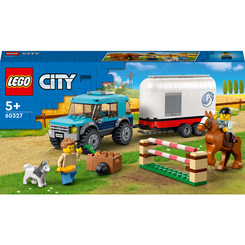 Конструкторы LEGO - Конструктор LEGO City Фургон для лошадей (60327)