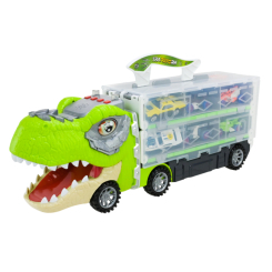 Транспорт и спецтехника - Игровой набор Країна Іграшок Автовоз-трек Диногонки (068-196)
