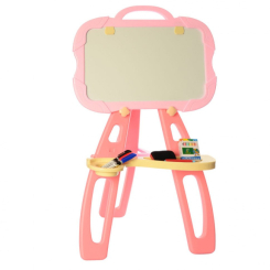 Детская мебель - Мольберт GIN SHANG LU 679-ABlue набор Розовый (12721s12709)