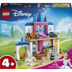 Конструкторы LEGO - Конструктор LEGO Disney Princess Замок Золушки и ее друзей-животных (43283)