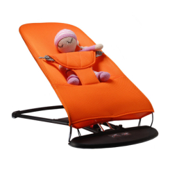 Развивающие коврики, кресла-качалки - Шезлонг-качалка BABY Balance Soft SBT Group Оранжевый (BBS-09-00) (1377177381)