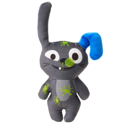 Мягкие животные - Мягкая игрушка Bad Habit Rabbit Snotty Cotton 19 см (BHR17/1)