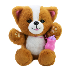 Мягкие животные - Интерактивная игрушка Кращий друг Собачка коричнево-белая (BF2511/2)