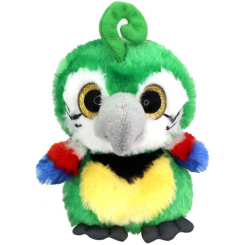 Мягкие животные - Мягкая игрушка Funville Cutekins Шумные птенцы Попугай 12 см (FV35041/6)