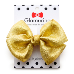 Біжутерія та аксесуари - Бантик Glamurino Monro Shine золотий (2221.3)