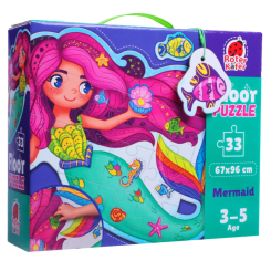 Пазли - Пазл Roter Kafer Русалонька 33 елементи (RK7010-02) Пазли - Пазл Roter Kafer Русалонька 33 елементи (RK7010-02)