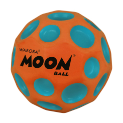 Спортивні активні ігри - М'яч-стрибун Waboba Moon ball Mars помаранчевий з блакитним (329C99_A/2)