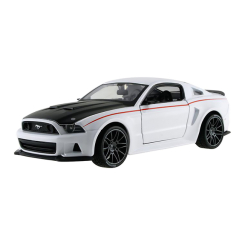 Транспорт і спецтехніка - Автомодель Maisto New Mustang Ford Street Racer 1:24 (31506 white)