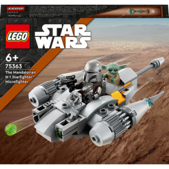 Конструктори LEGO - Конструктор LEGO Зоряні війни Мандалорський зоряний винищувач N-1. Мікровинищувач (75363)
