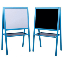 Детская мебель - Мольберт детский двухсторонний магнитный Бертик синий 3в1 65х54х109 (236382227)