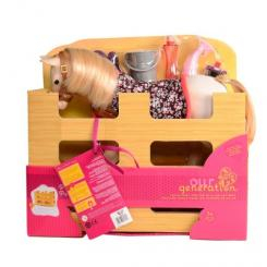 Транспорт і улюбленці - Конячка OUR GENERATION Скарлет 26 см аксесуари (BD38012Z)