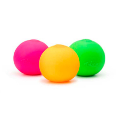 Антистрес іграшки - Набір м'ячики-антистрес Tobar Скранчемс Дідді неонові (39999)