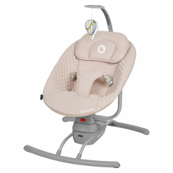 Кресла-качалки - Кресло-качалка Lionelo Rio Beige latte (LO-RIO BEIGE LATTE) (5903771706995)