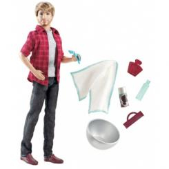 Куклы - Кукла Кен с инструментами для бритья Barbie (ВВ3398)