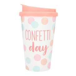 Чашки, стаканы - Стакан Top Model Confetti day 350 мл с крышкой (042180/8)