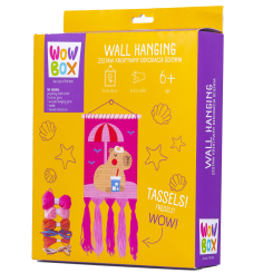 Набори для творчості - Набір для творчості Wow Box Вчимося вишивати панно Капібара на відпочинку (WOW0278)