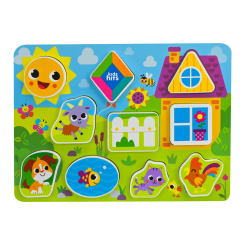 Розвивальні іграшки - Розвивальна іграшка Kids Hits Вкладиші Ферма (KH20/075)
