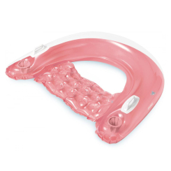 Для пляжа и плавания - Кресло-шезлонг надувное INTEX розовое (58859/2) Для пляжа и плавания - Кресло-шезлонг надувное INTEX розовое (58859/2)