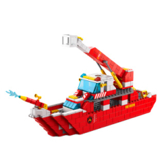 Блокові конструктори - Конструктор Shantou Yisheng Пожежний корабель 1000 деталей (K8978-1) Блокові конструктори - Конструктор Shantou Yisheng Пожежний корабель 1000 деталей (K8978-1)