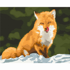 Товары для рисования - Картина по номерам Brushme Лисичка-сестричка (BS52778)