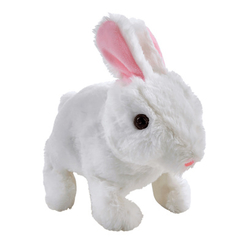 М'які тварини - Інтерактивна іграшка Addo Pitter patter pets Біле кроленя (315-11112-B/2)
